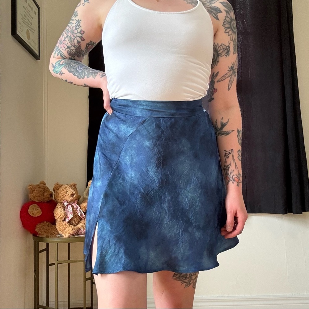 Boho Free People Flowy Martine Flirt Skirt